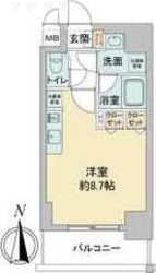 矢場町駅 徒歩6分 7階の物件間取画像